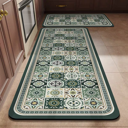 💥【Kúpte 1 a dostanete 1 zadarmo】【Predáva sa ako horúce rožky】Protisklzové a vysoko savé predložky do kuchyne a kúpeľne